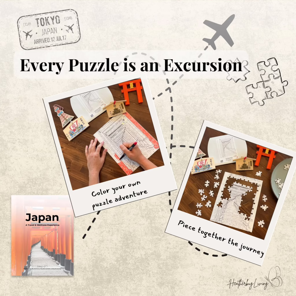 Japan Family Vacation Journey Kit | Activity Book (PDF Download)