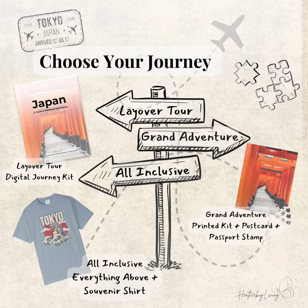 Japan Family Vacation Journey Kit | Activity Book (PDF Download)