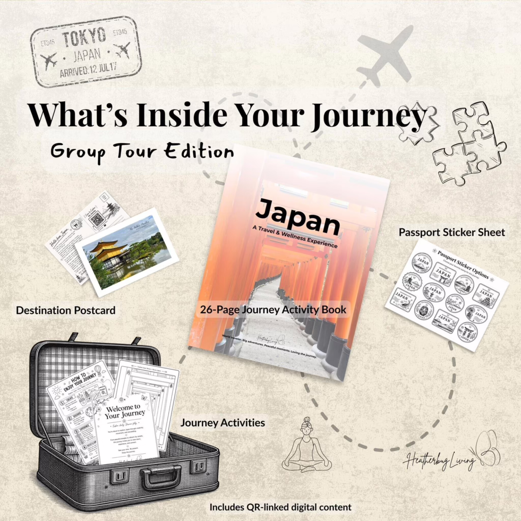 Japan Journey Kit | Layover Adventure | Kids Group Tour Printable PDF