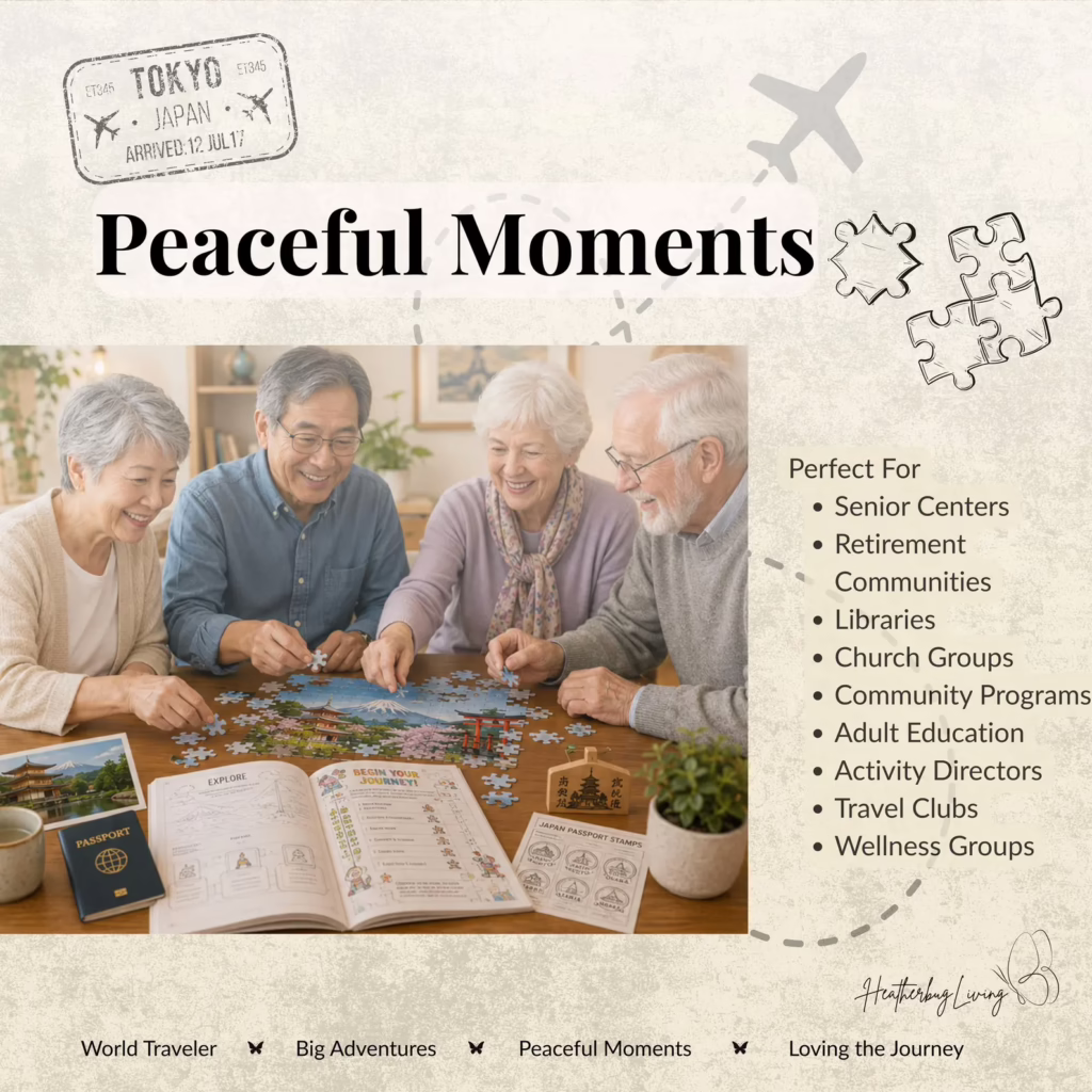 America the Journey Kit | Adult Group Tour Activity Book (Digital PDF)