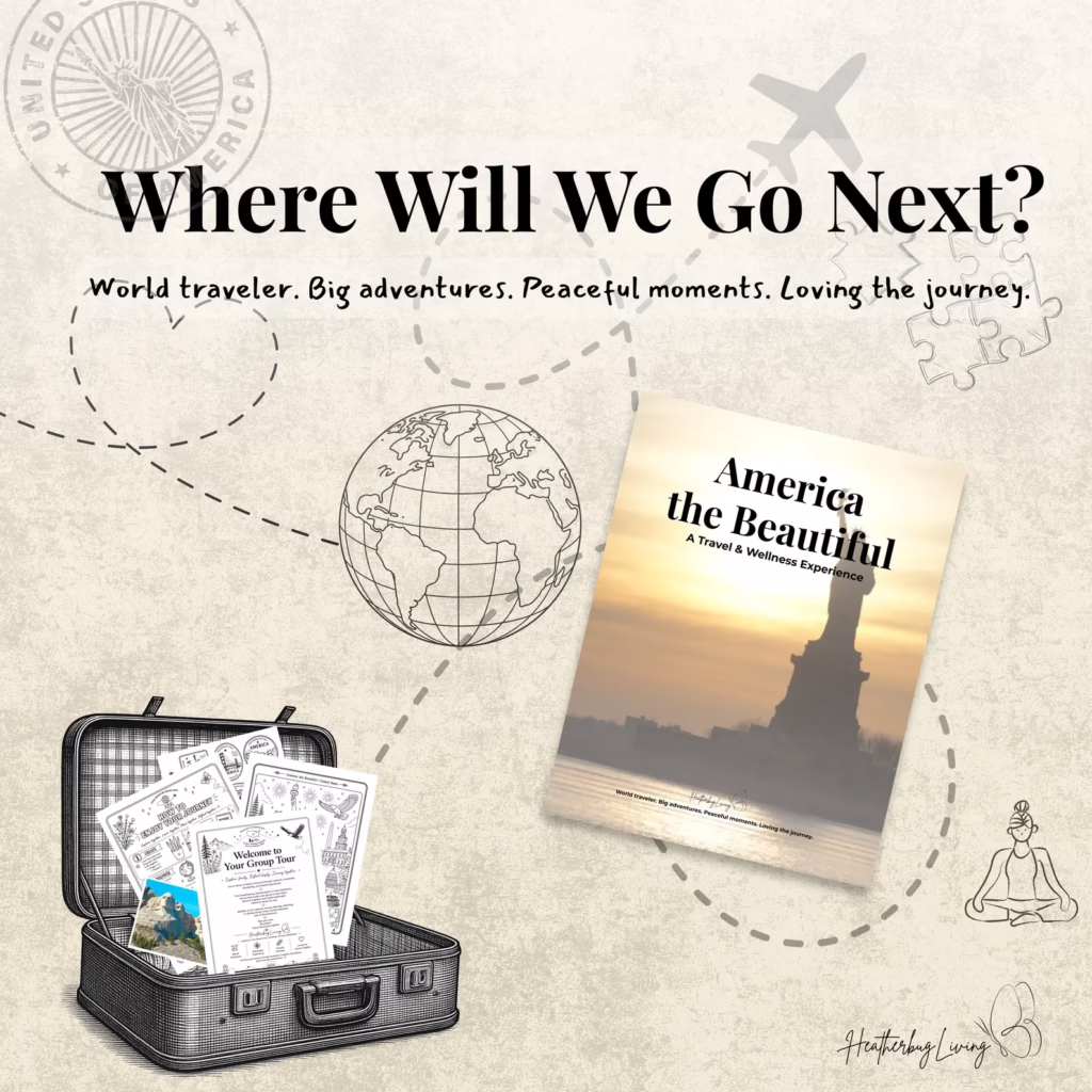 America the Journey Kit | Adult Group Tour Activity Book (Digital PDF)