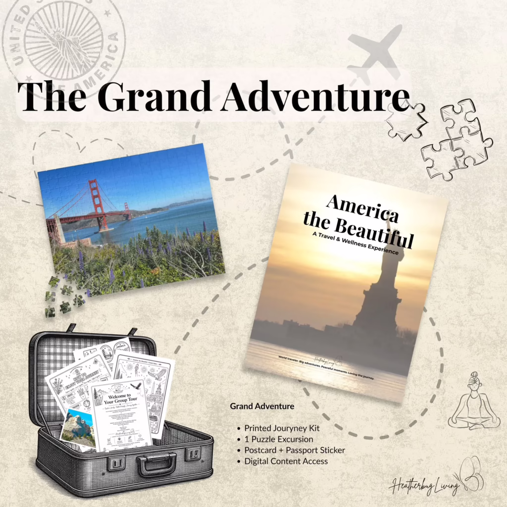 America the Beautiful Journey Kit | Young Explorers Group Tour Activity Book (Digital PDF)