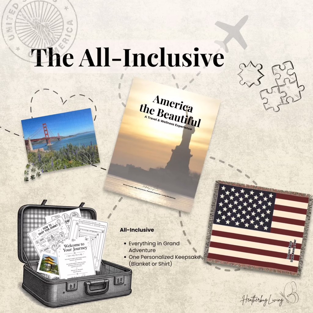 America the Beautiful Journey Kit | Young Explorers Group Tour Activity Book (Digital PDF)