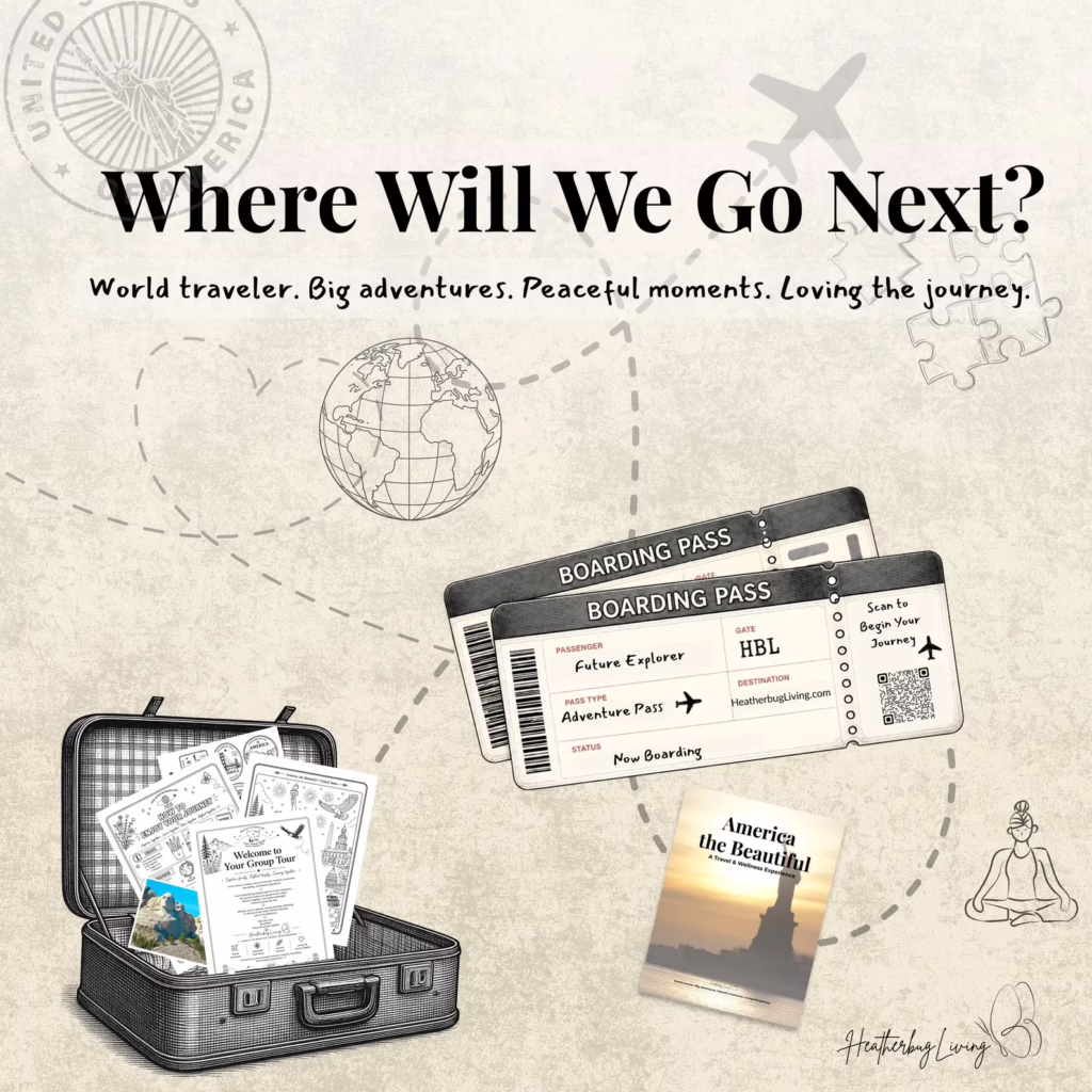 America the Beautiful Journey Kit | Young Explorers Group Tour Activity Book (Digital PDF)